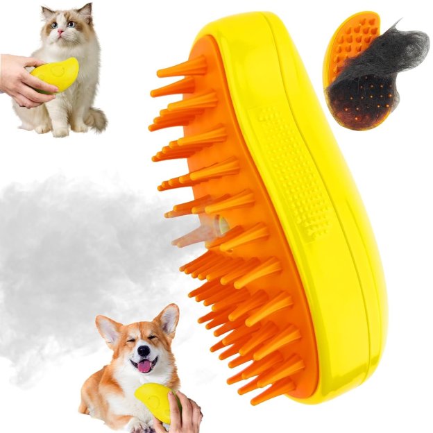 ❤️Buy 1 Get 1 Free❤️Steamy Pet Brush-POIULTD