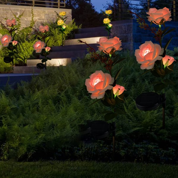 Waterproof LED Roses Flowers Lights