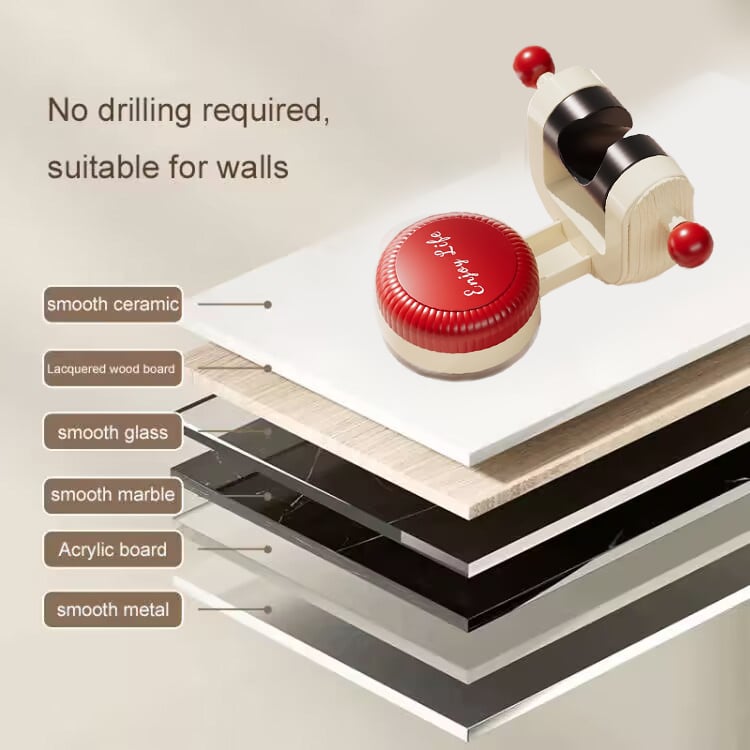 Adjustable Suction Cup Shower Holder-POIULTD