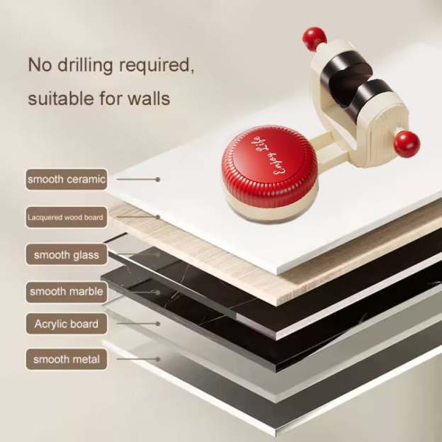 Adjustable Suction Cup Shower Holder-POIULTD