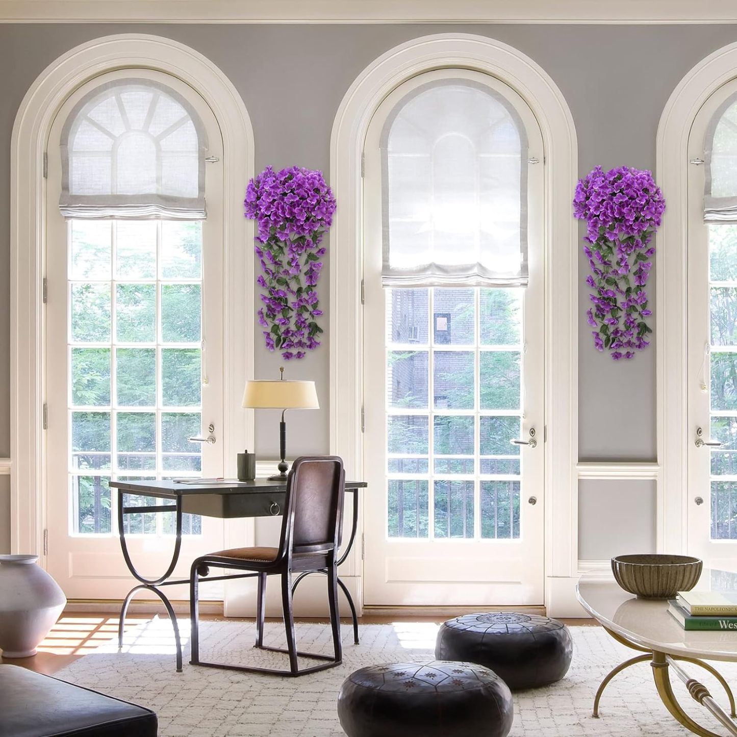 🌷Artificial Hanging Orchid Bouquet