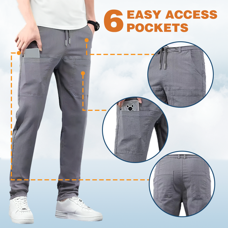 🎁High Stretch Multi-pocket Durable Cargo Pants⏰Promotion 49% OFF Limited Time🛒-POIULTD