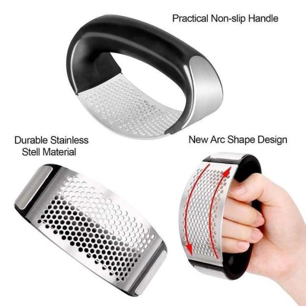 🔥 Hot Sale - 50% OFF🔥 Stainless Steel Garlic Press
