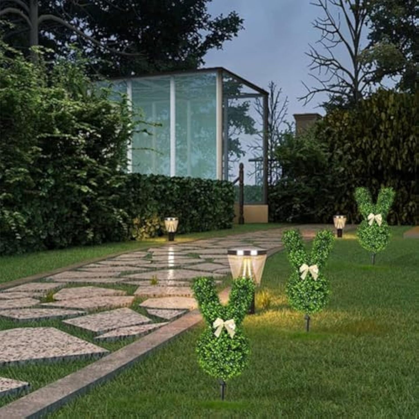 🔥Easter Special Sale🐰Farmhouse bunny decoration for front door