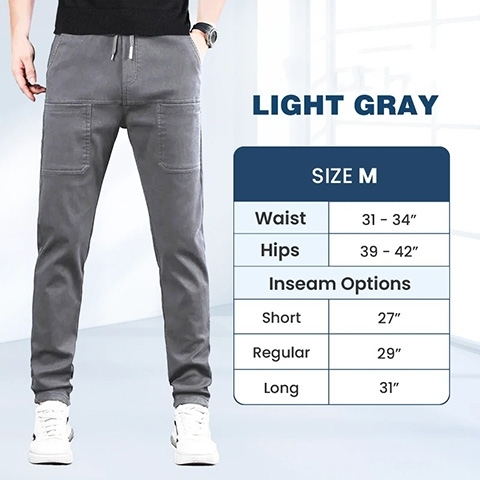 🎁High Stretch Multi-pocket Durable Cargo Pants⏰Promotion 49% OFF Limited Time🛒-POIULTD