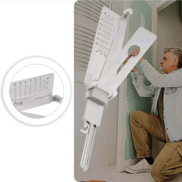 🔥This Week's Special Offer 49% - Stainless Steel Master Key Decoder-POIULTD