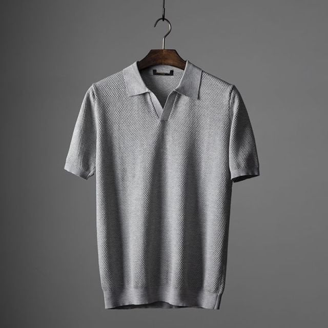 KNITTED POLO SHIRT-POIULTD