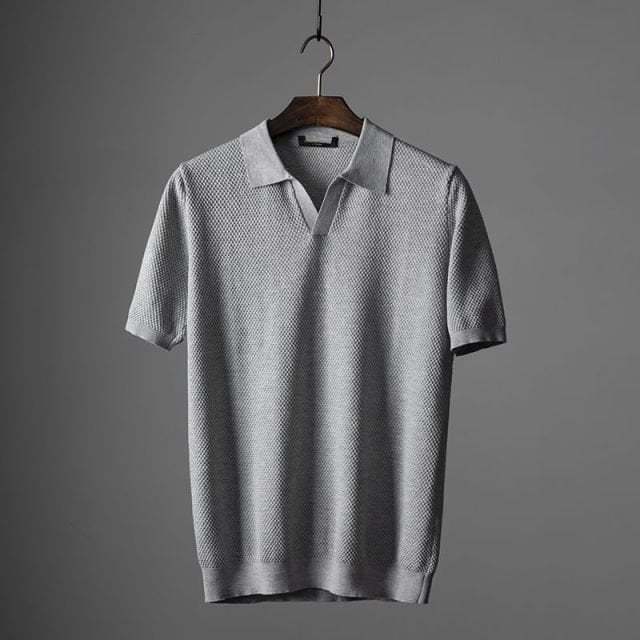 KNITTED POLO SHIRT-POIULTD