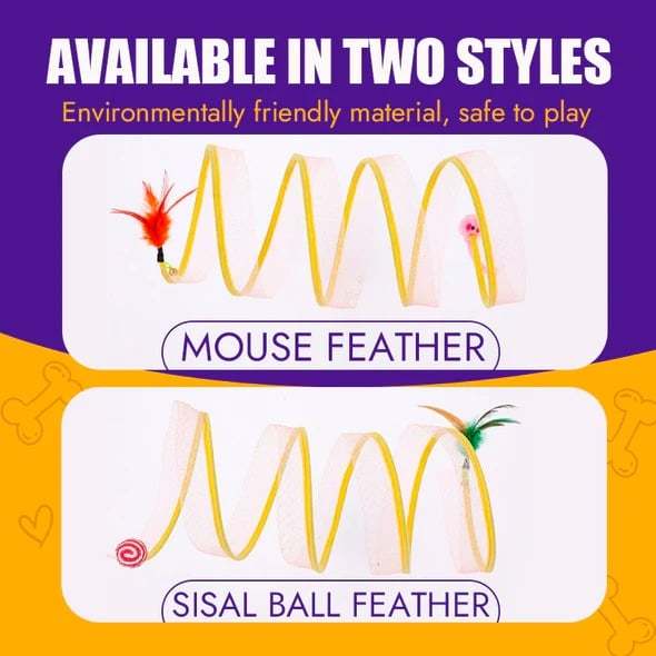 Hot Sale🐈Folded cat tunnel🔥Buy 2 Get 1 Free🔥-POIULTD