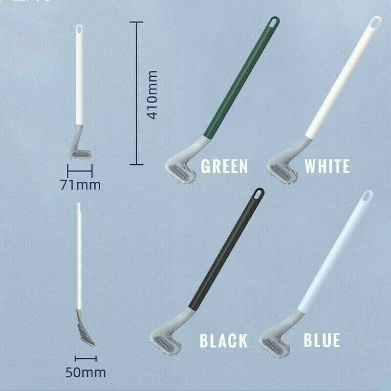 Golf brush head toilet brush