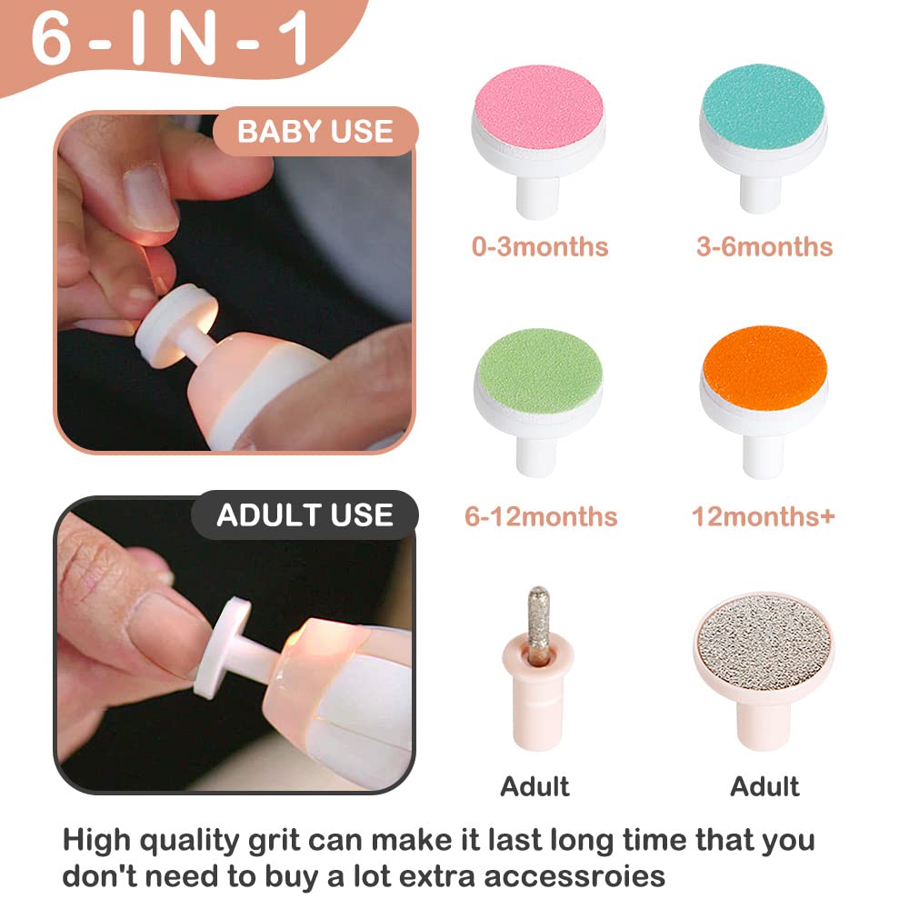 🔥Premium LED Baby Nail Trimmer Set-POIULTD