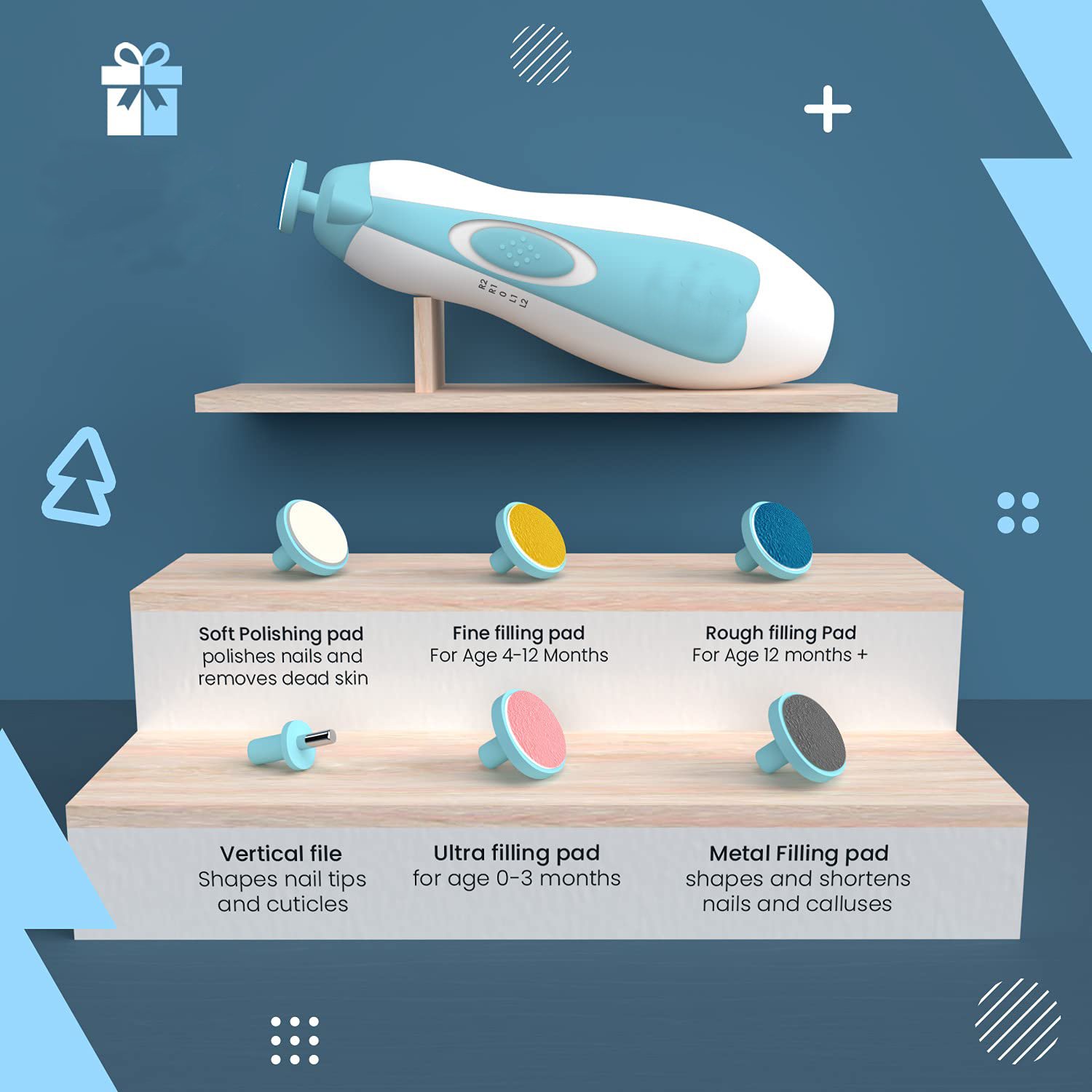 🔥Premium LED Baby Nail Trimmer Set-POIULTD