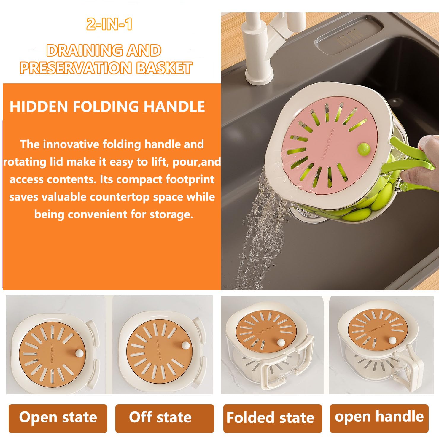 Fruit Washing Bowl-POIULTD