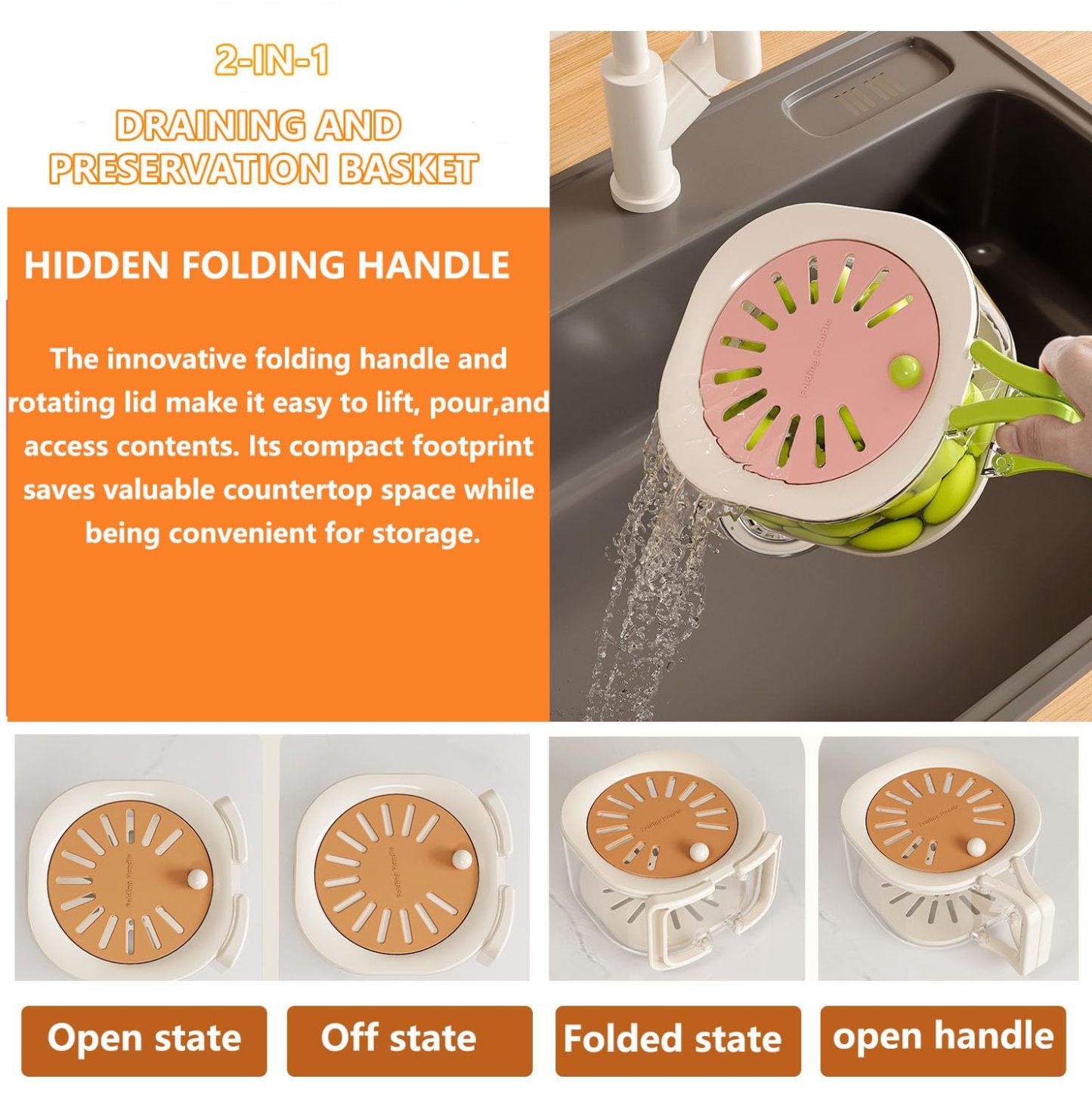 Fruit Washing Bowl-POIULTD