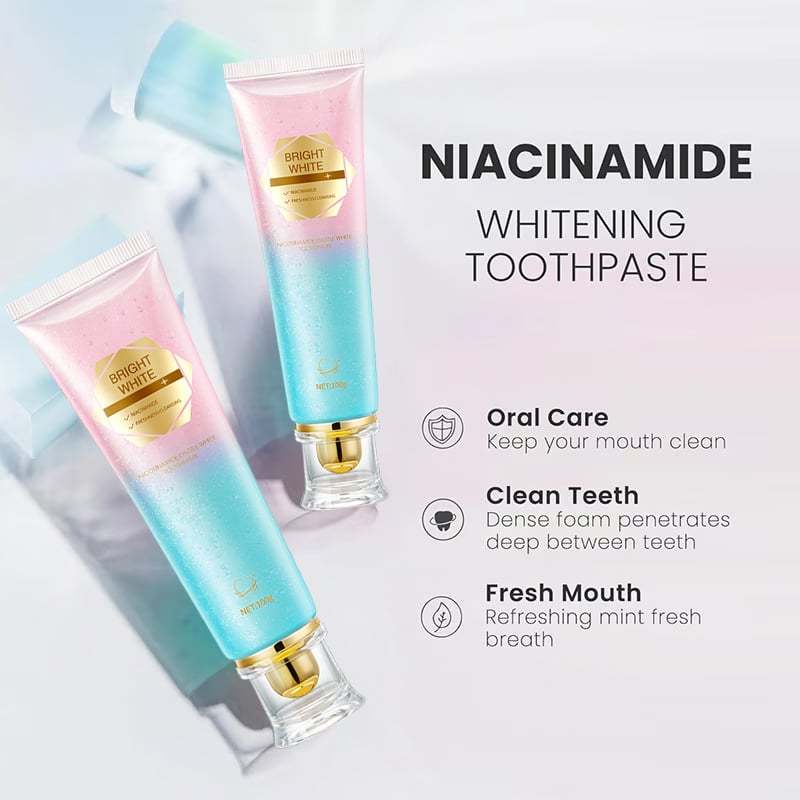 ✨ Achieve a Radiant Smile 🦷 Niacinamide Whitening Toothpaste - For Healthier, Whiter Teeth!-POIULTD