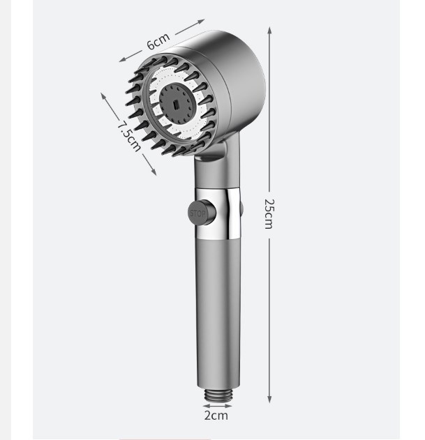 🚀HOT SALE -- 3 Modles Adjustment High Pressure Water Massage Shower