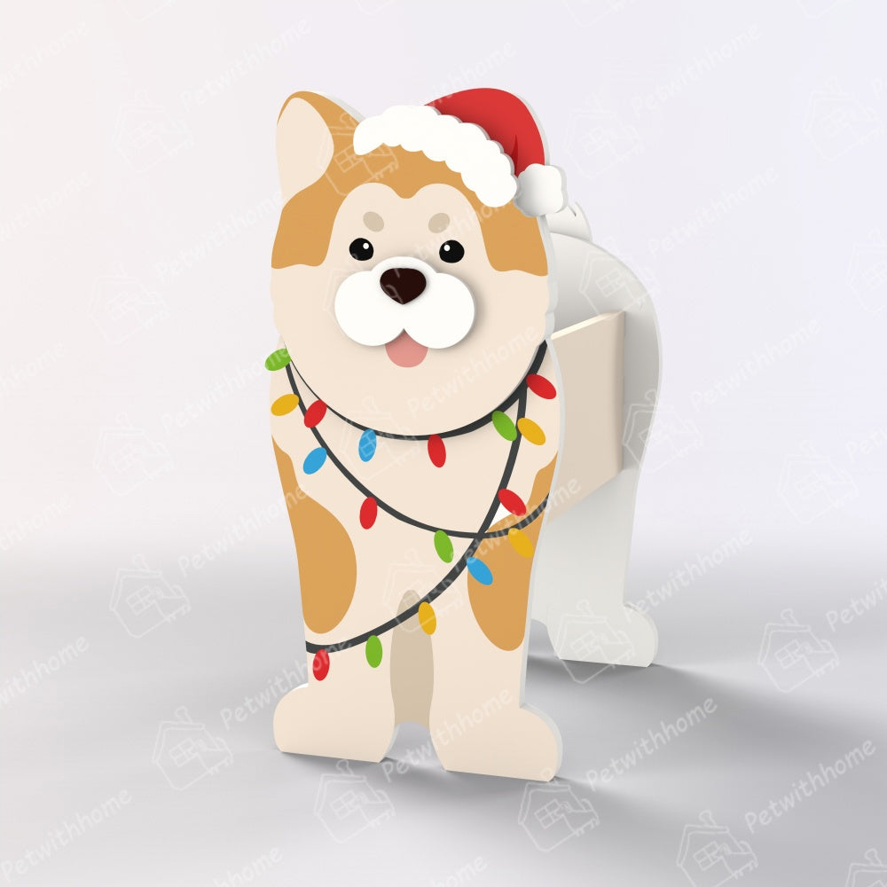 Akita Christmas Planter-POIULTD