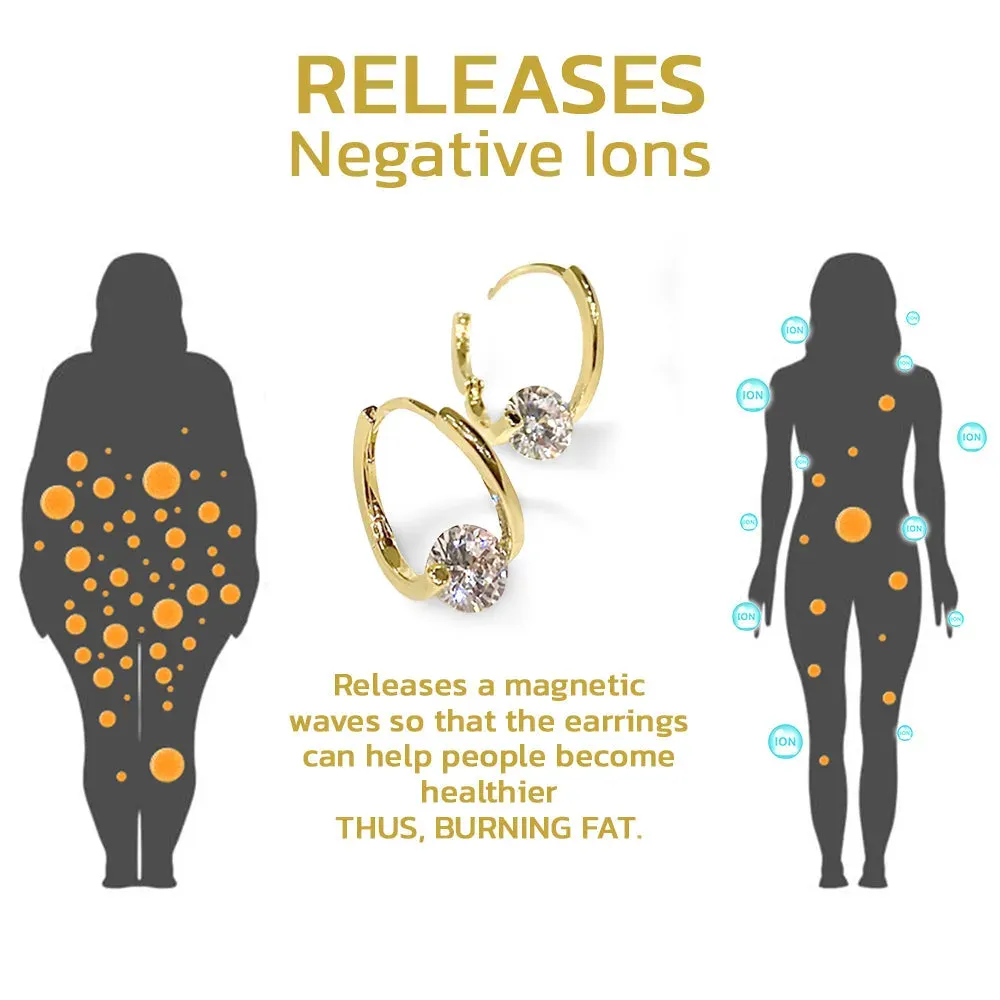 🔥LAST DAY SALE-80% OFF) Lymphvity MagneTherapy Germanium Earrings-POIULTD