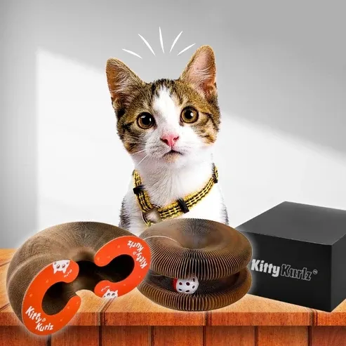 Cat toys cat climbing frame corrugated paper self-hilarious scratch-resistant cat bed