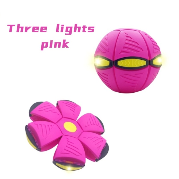 💥Last batch of loss-making clearance sale with 70% OFF🔥Dog light-up bouncy Frisbee ball💞