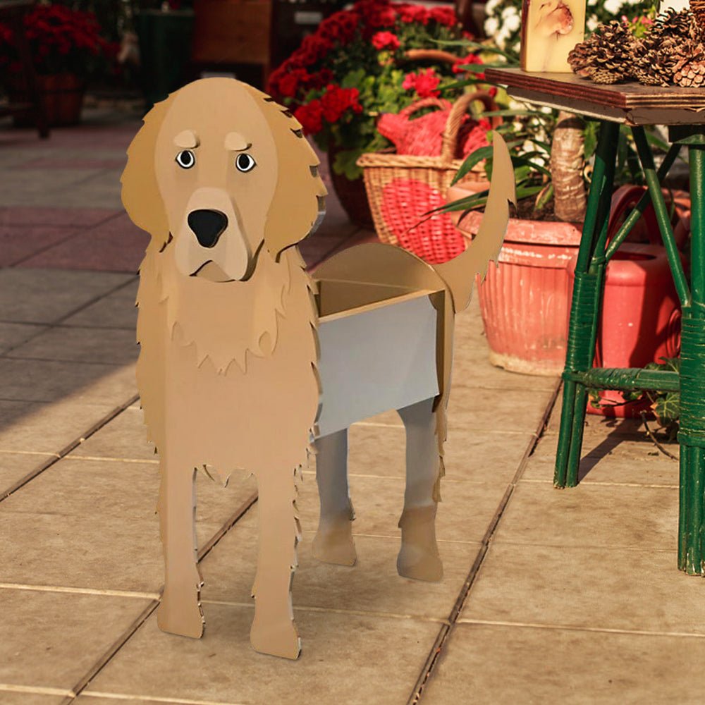 Golden Retriever Planter-POIULTD