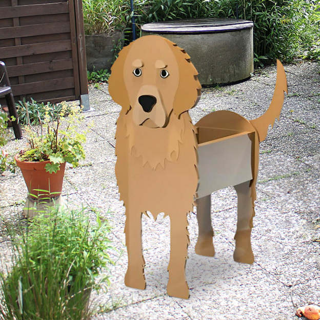 Golden Retriever Planter-POIULTD