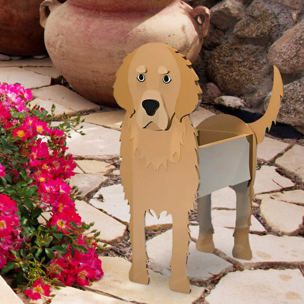 Golden Retriever Planter-POIULTD