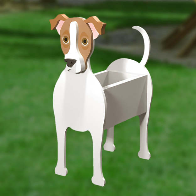 Jack Russell Planter-POIULTD