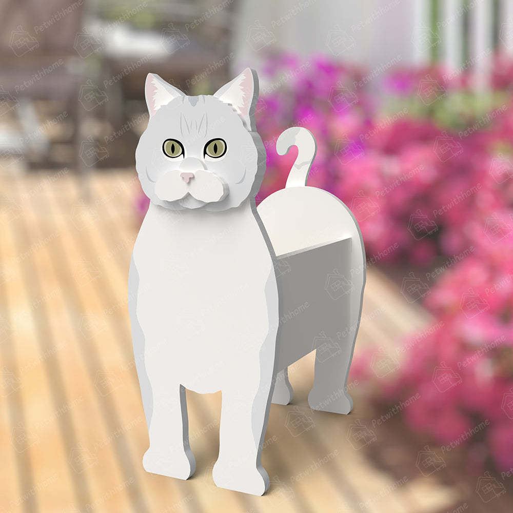 Silver Gradient Planter-POIULTD