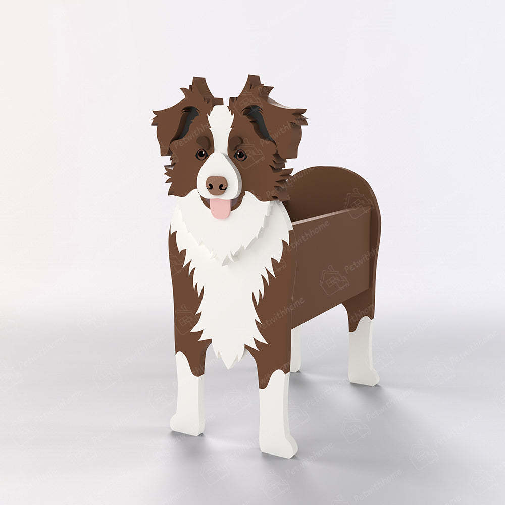 Border Collie Planter-POIULTD