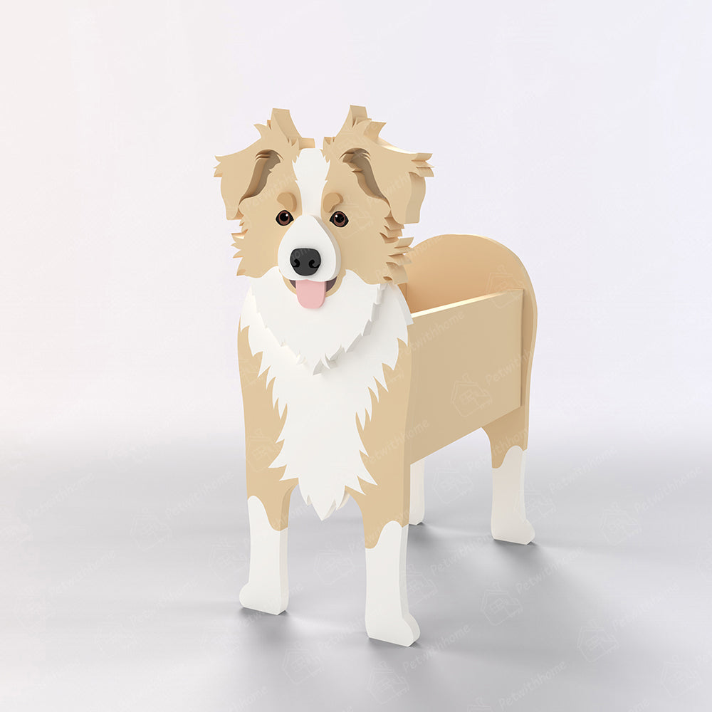 Border Collie Planter-POIULTD