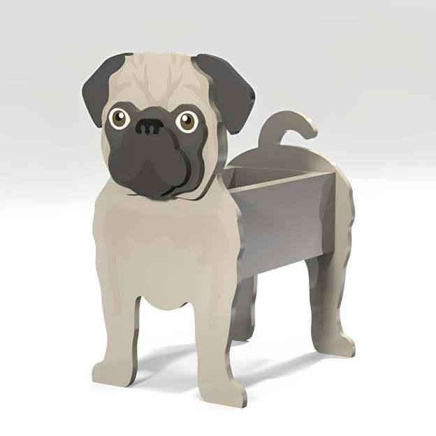 Pug Planter-POIULTD