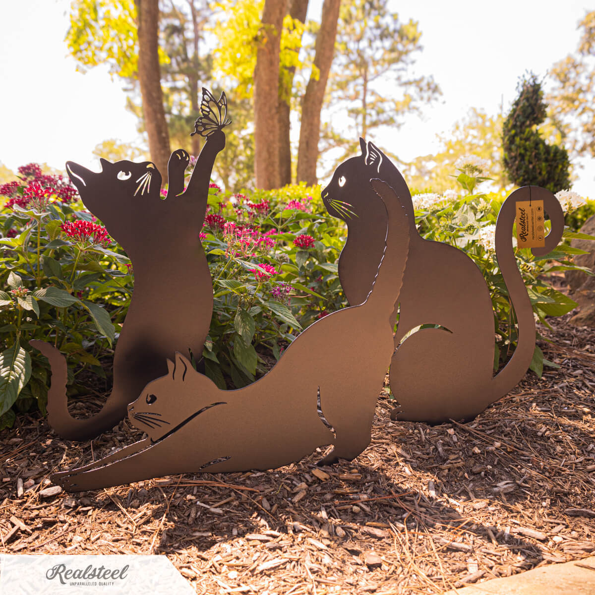 Garden Art - Cats 3 Pack-POIULTD