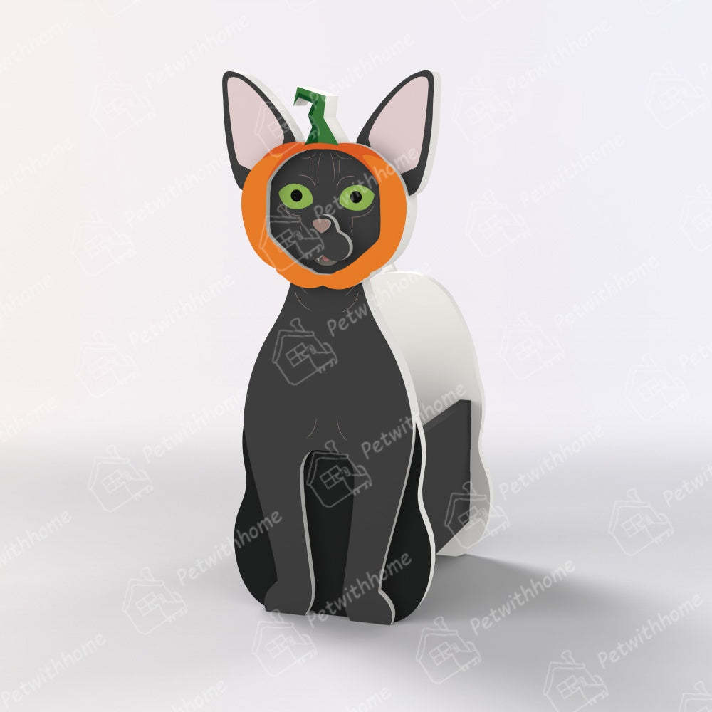 Sphynx Cat Halloween Plnter-POIULTD