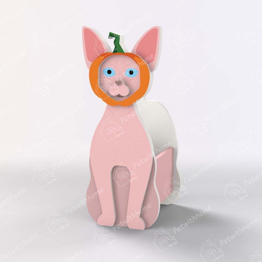Sphynx Cat Halloween Plnter-POIULTD