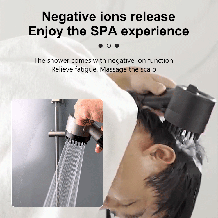 🚀HOT SALE -- 3 Modles Adjustment High Pressure Water Massage Shower