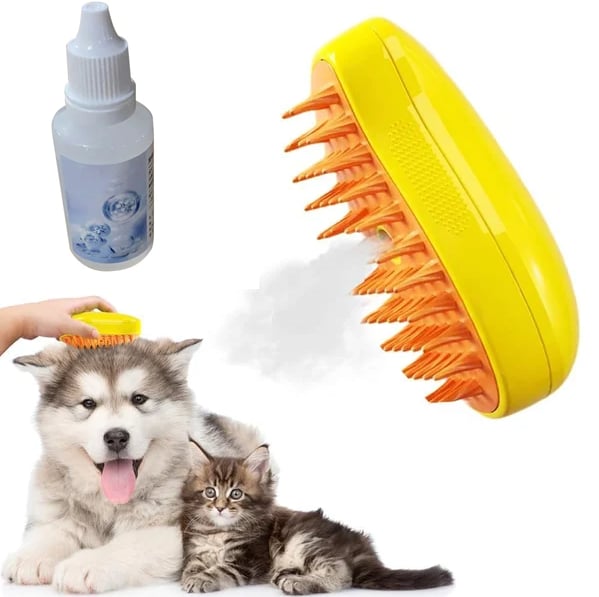❤️Buy 1 Get 1 Free❤️Steamy Pet Brush-POIULTD