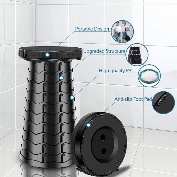 2025 Upgraded Retractable Folding Stool(🔥Semi-Annual Sale - 50% OFF + Buy 2 Free Shipping)-POIULTD