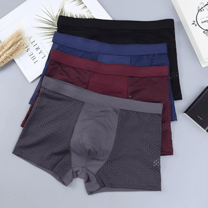 BAMBOO FIBRE BOXER SHORTS - FOR ALL-DAY COMFORT-POIULTD