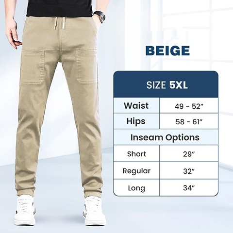🎁High Stretch Multi-pocket Durable Cargo Pants⏰Promotion 49% OFF Limited Time🛒-POIULTD