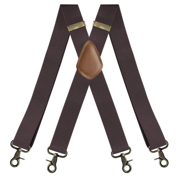 Leather Suspenders for handsome & Love-POIULTD