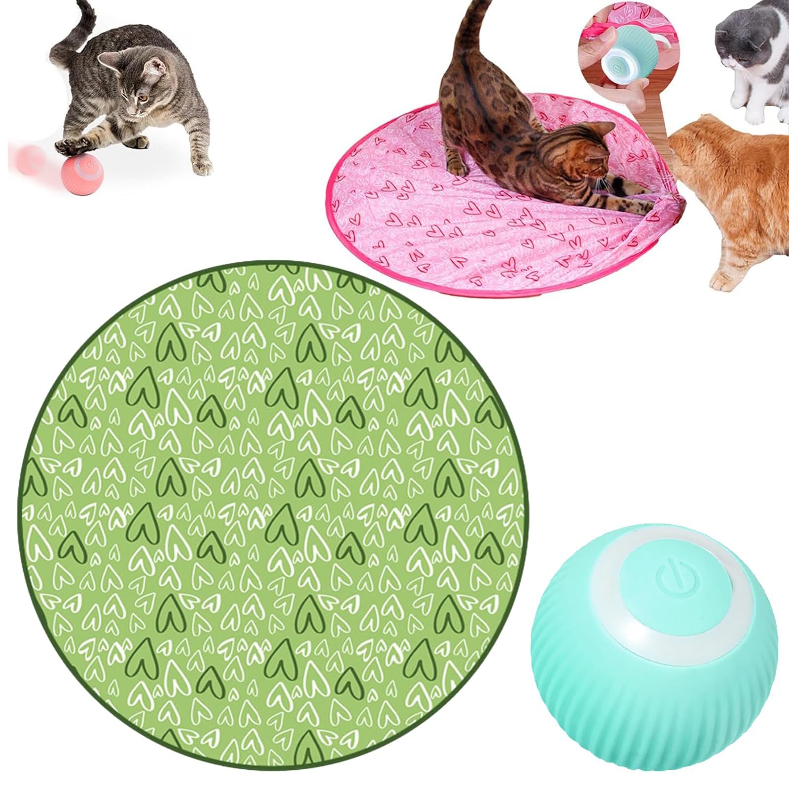 🎉Last Day 49% OFF😍✨2 in 1 Simulated Interactive hunting cat toy-POIULTD