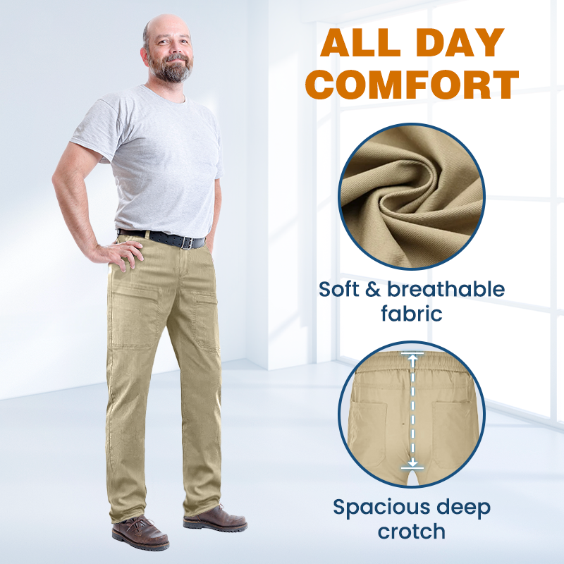 🎁High Stretch Multi-pocket Durable Cargo Pants⏰Promotion 49% OFF Limited Time🛒-POIULTD
