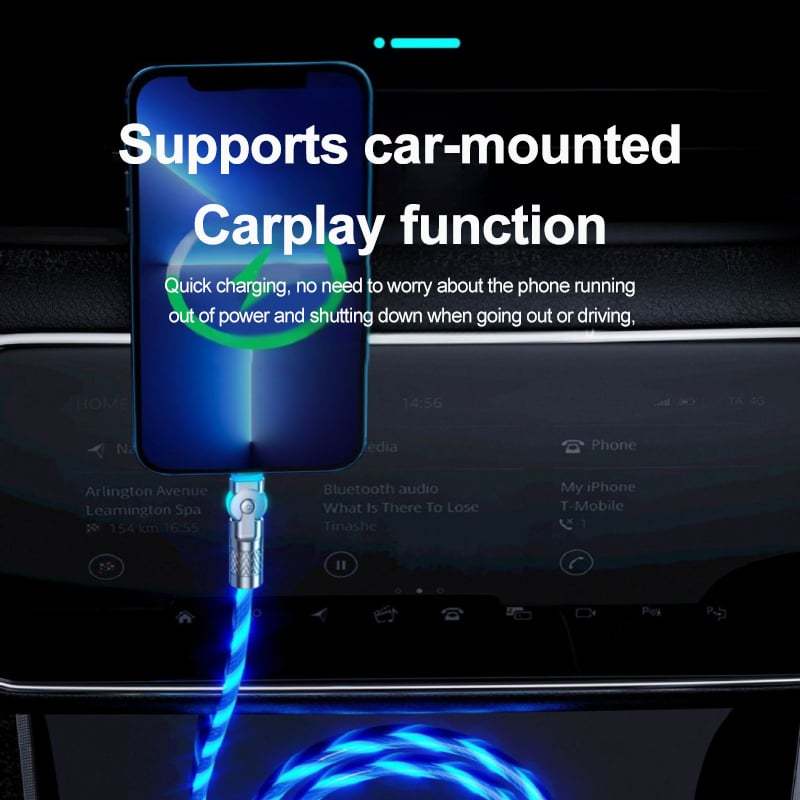 ⚡540° Rotating Streamer Data Cable-POIULTD