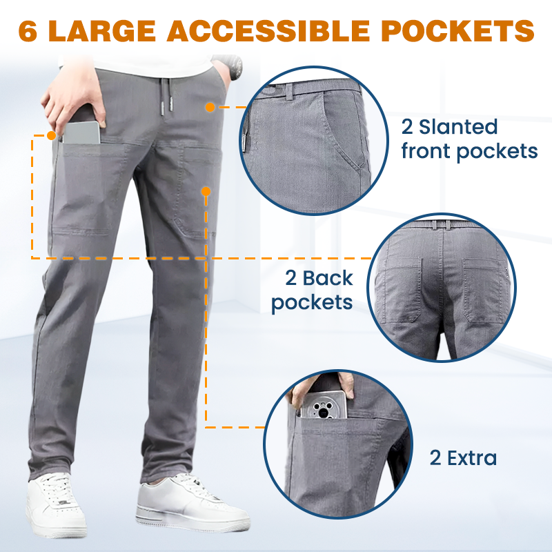 🎁High Stretch Multi-pocket Durable Cargo Pants⏰Promotion 49% OFF Limited Time🛒-POIULTD