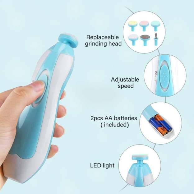 🔥Premium LED Baby Nail Trimmer Set-POIULTD