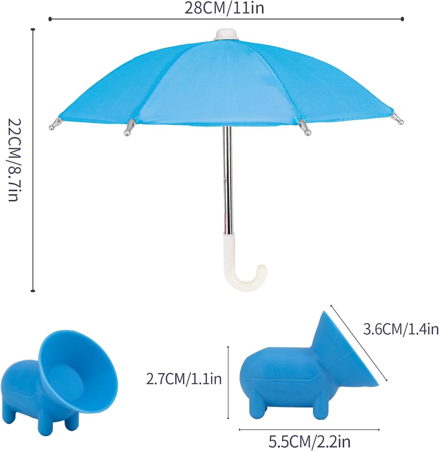 😎Suction Cup Phone Umbrella☂️-POIULTD