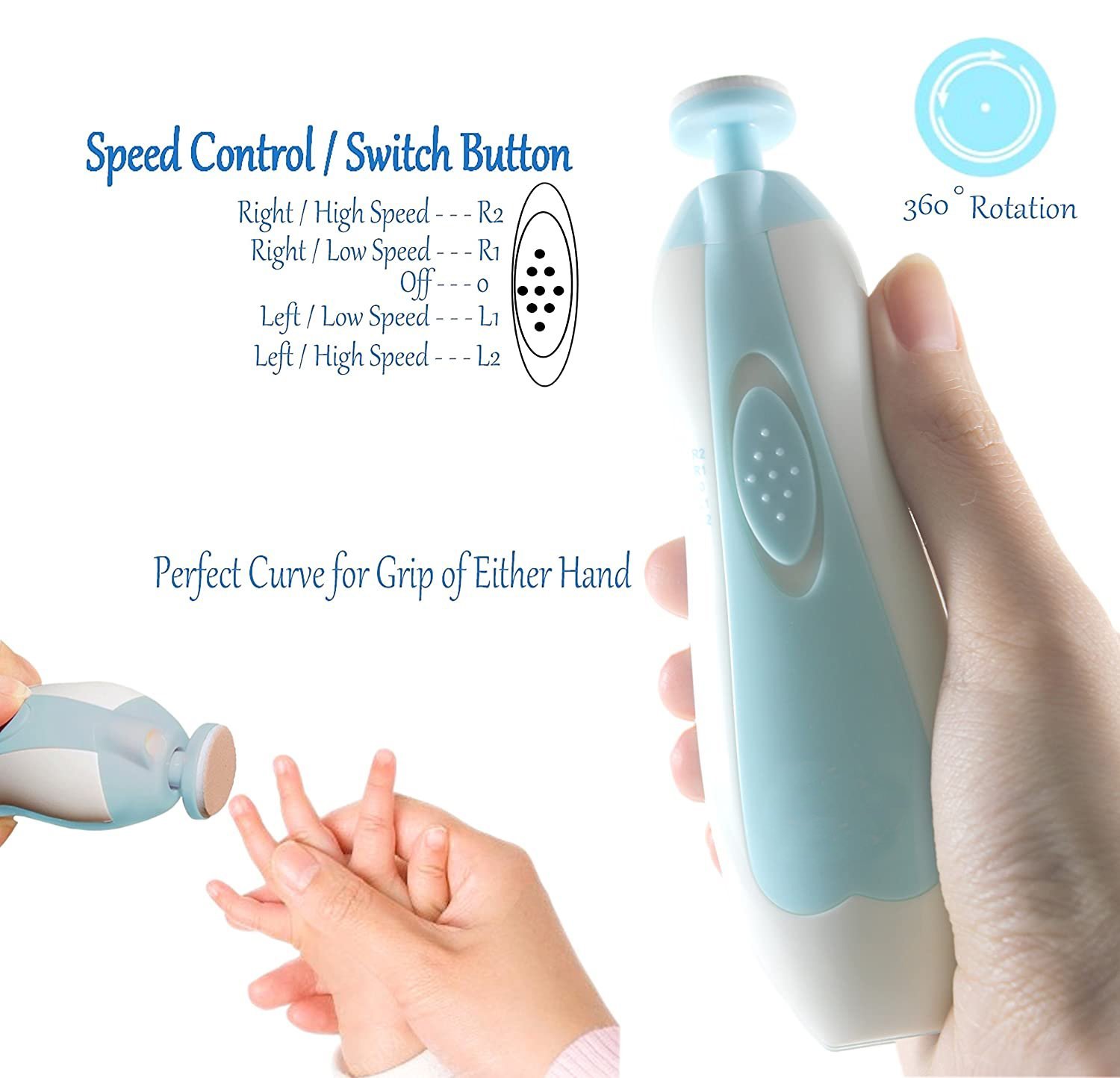 🔥Premium LED Baby Nail Trimmer Set-POIULTD
