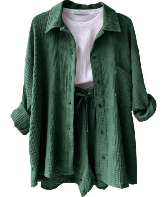 Zweiteiliger Langarmshirt-Damen-Freizeitanzug für Damen-POIULTD