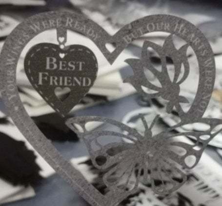 🔥49% OFF🔥 - Memorial Gift Butterfly Ornament Garden Plaque-POIULTD